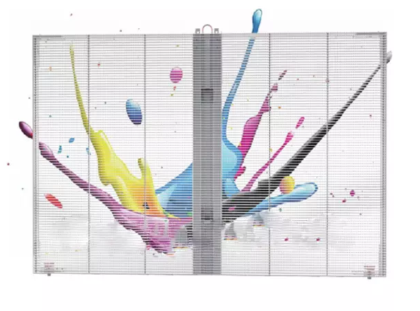 LED сетка P6 прозрачная RGB 1024x512