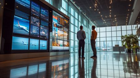 Профессиональный монтаж видеостен